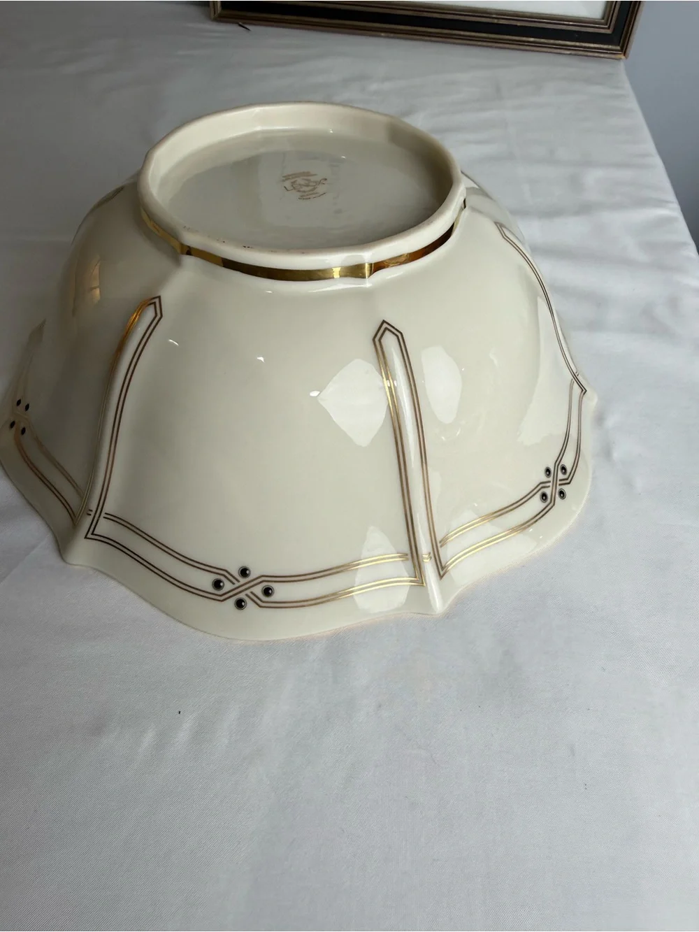 Vintage Lenox VANGUARD COLLECTION Round Vegetable Bowl